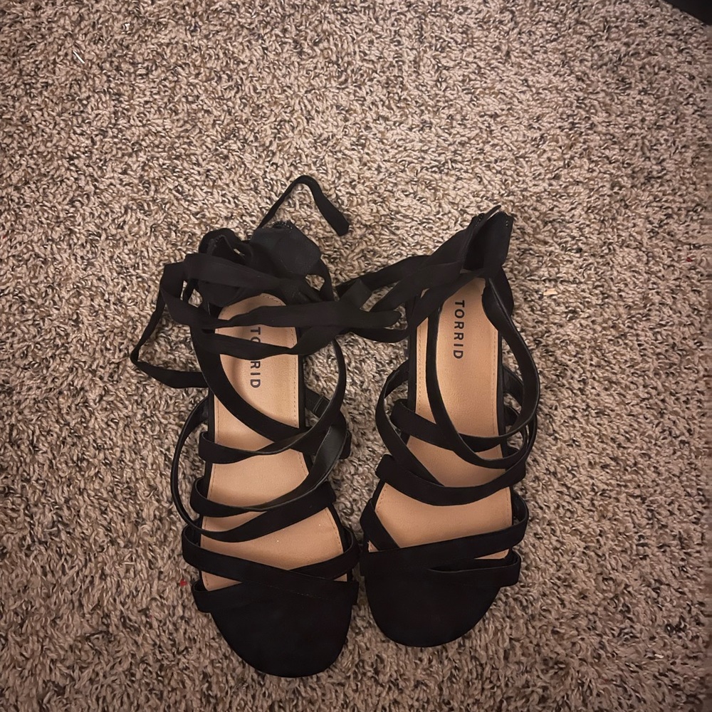 Black sandals